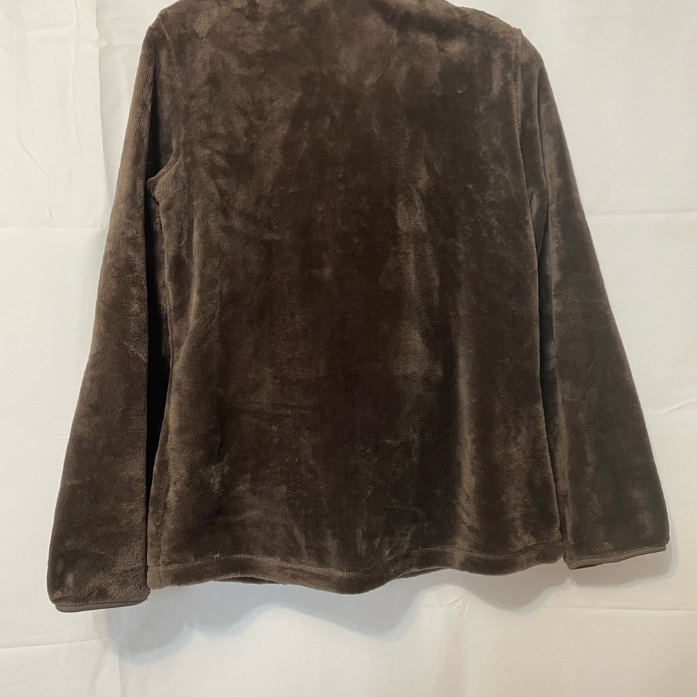 32 Degrees Faux Fur Jacket Dark Brown Women’s Small - Picture 4 of 6